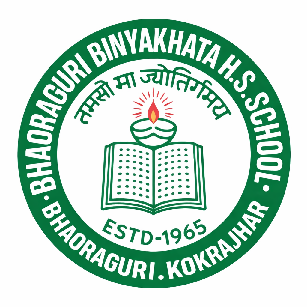 Bhaoraguri Binyakhata H. S. School logo