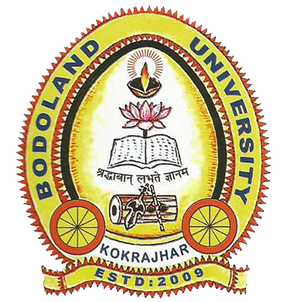 Bodoland University logo